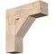 Ekena Millwork Traditional Block Smooth Bracket, Douglas Fir, 5 1/2"W x 20"D x 20"H BKT06X20X20TRA05SDF - alternate 1